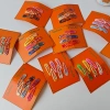 New autumn Korean trendy and fashionable fruit pattern teardrop hair clips, bb clips, bangs clips, children's versatile side clips Item Picture